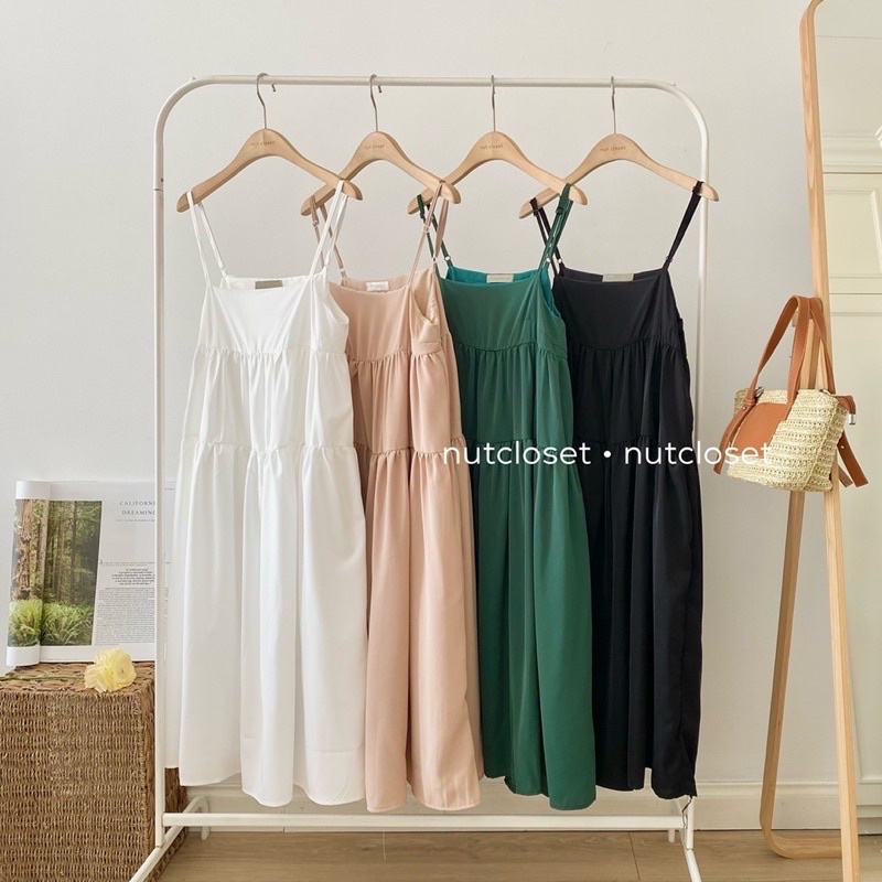 Váy 2 dây 3 tầng
