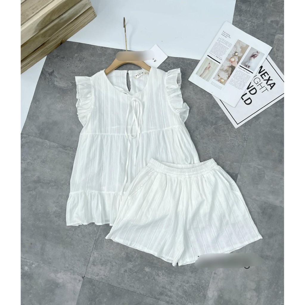 Bộ đũi dập, buộc nơ cổ 2 màu siêu cute ( kèm ảnh thật, video ) | BigBuy360 - bigbuy360.vn