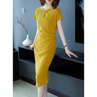 {Thời trang thiết kế} -Đầm cao cấp DV10-01- váy đầm, áo sơ mi mẫu đẹp 2018-2019