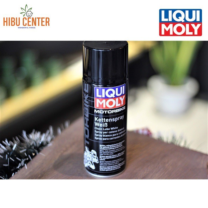 Chai Vệ Sinh Dưỡng Sên Cao Cấp LIQUI MOLY Kettenspray Weib 1591 400ml