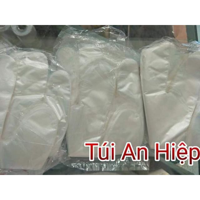 1kg găng tay nilon dày dài đẹp | Disposable plastic gloves (1kg)