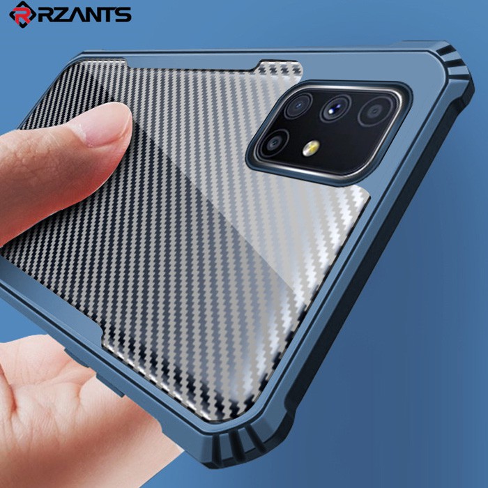 Ốp lưng Samsung M51 Rzants Armor Carbon