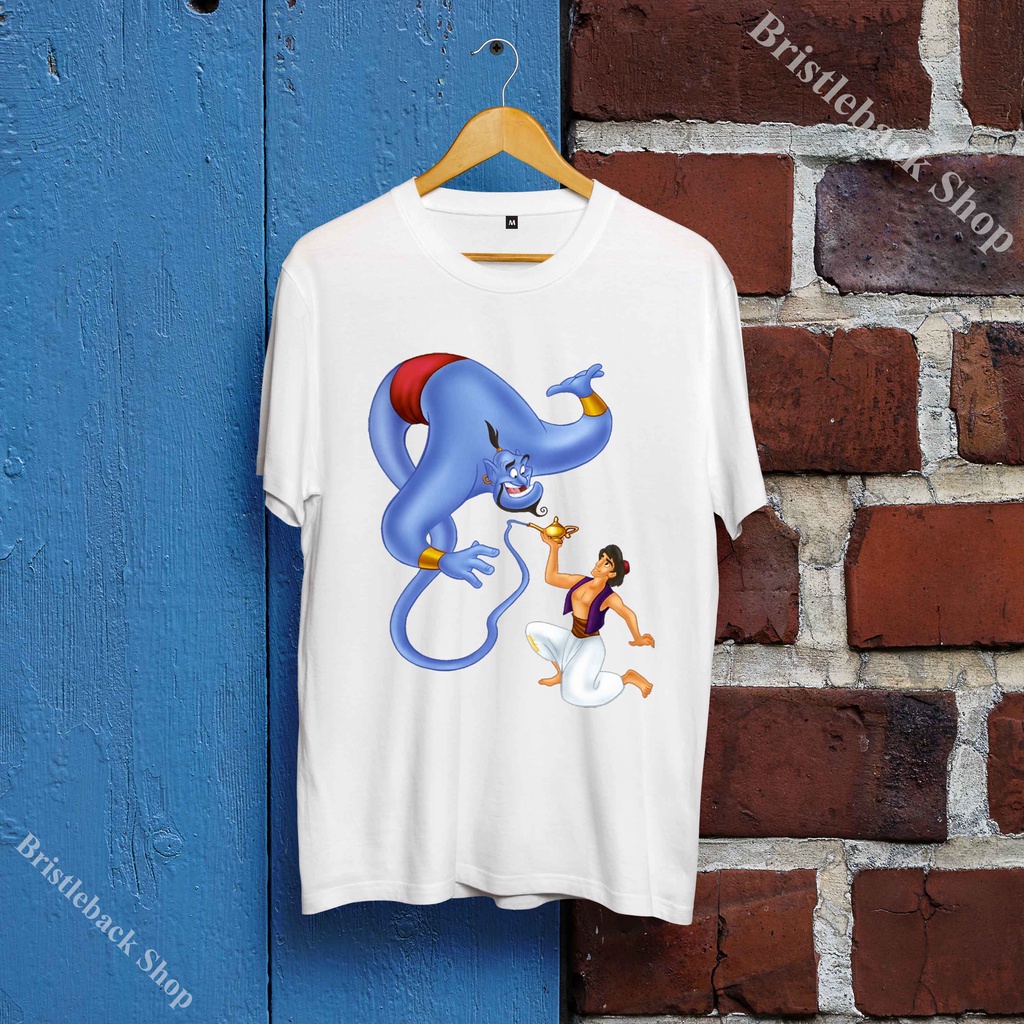 Áo Aladdin và cây đèn thần Cotton cổ tròn trẻ trung mềm mại phong cách R25ALD013