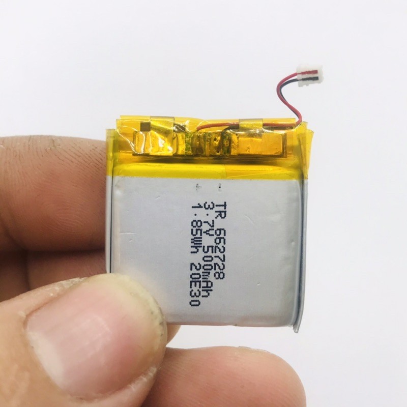 Pin Li-Po 3.7Volt 450mAh - 500mAh Kích Thước 6*26*26mm [Có Mạch Bảo Vệ Pin] Thay Pin Đồng Hồ Thông Minh Smart Kids