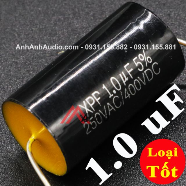 TỤ CẢN LOA TRBLE 1.0UF 400V - XPP