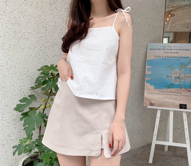 Chân váy quần (trắng, đen, be) | BigBuy360 - bigbuy360.vn