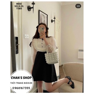 Bigsize 60-90kg ĐẦM XẾP LY NƠ