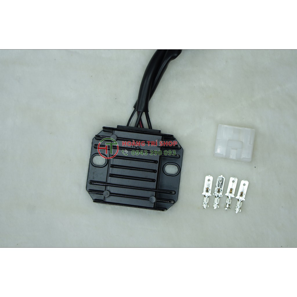 Sạc Suzuki Gd 110 Chính Hãng + Giắc Chuyển Sạc Exciter 150