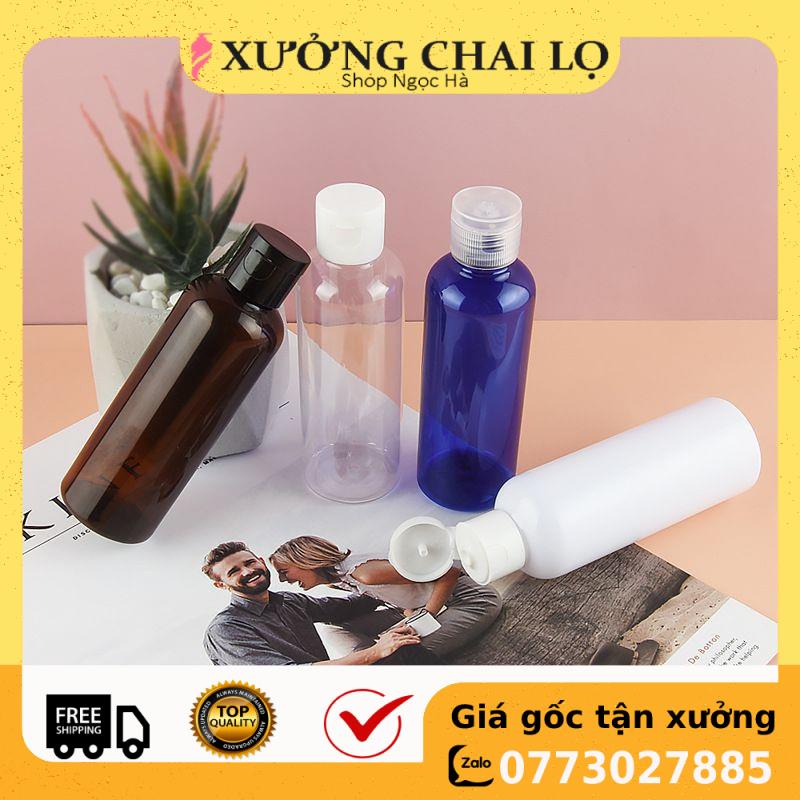 Chai Chiết Mĩ Phẩm ❤ GIÁ RẺ NHẤT ❤ Chai nhựa pet nắp bật 10ml,20ml,30ml,50ml,100ml chiết mỹ phẩm, đựng gel .