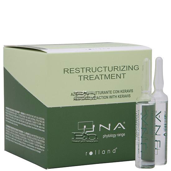 Tinh chất phục hồi tái tạo cấu trúc tóc Restructurizing Treatment UNA ROLLAND 12x10ml