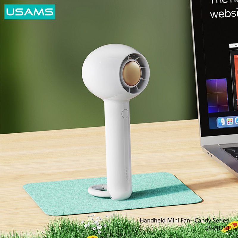 Usams Quạt USB Mini Cầm Tay Hai Tốc Độ Tiện Dụng