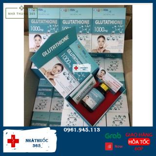 GLUTATHIONE 1000mg Viên uống trắng da  giúp làm chậm quá trình lão hóa Hộp 30 viên