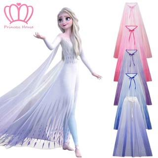 Áo Choàng Lưới Hóa Trang Công Chúa Băng Giá Elsa 2 Cho Bé Gái