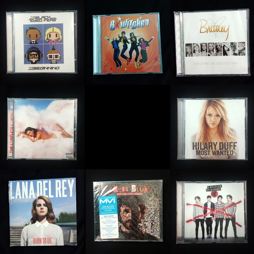[Thanh Lý] Combo 2 albums nhạc US-UK chỉ 120k - 150k - 180k: Passenger, Britney, Lana, Beyonce, Katy, Hilary, Shakira