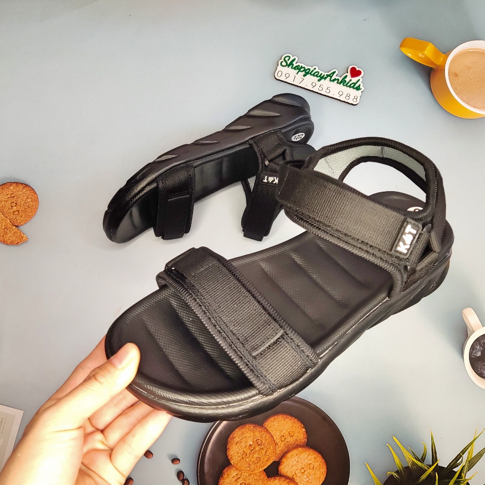 Sandal unisex thể thao, sandal nữ đi học đế cao giá rẻ