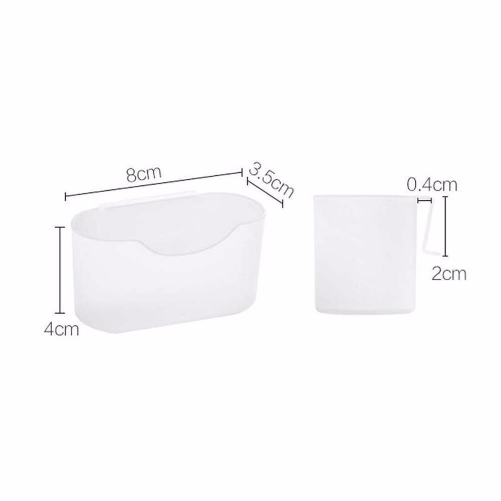 YIYU 1 hộp đựng gia vị bằng nhựa trong suốt tiện dụng cho tủ lạnh