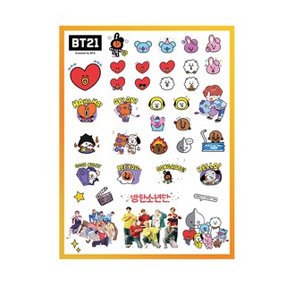 KPOP BTS group sticker sticker bt21