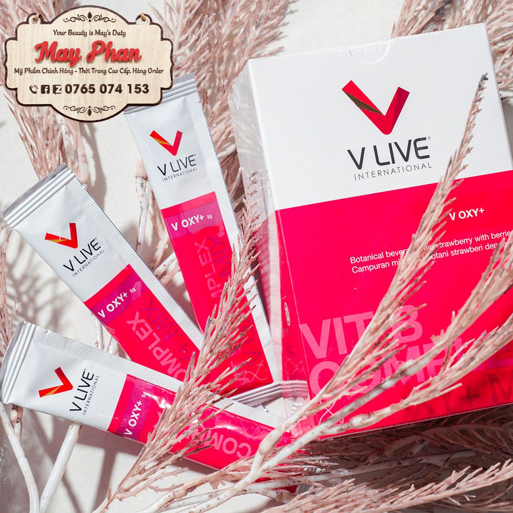 V-Oxy+ V live Tăng cường oxy đến từng tế bào của VLive International BCA