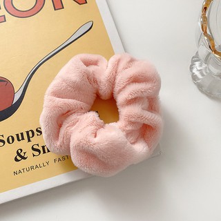 Dây cột tóc lông nhung Mềm mịn CUTE scrunchies