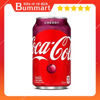 Coca cherry mỹ 355ml