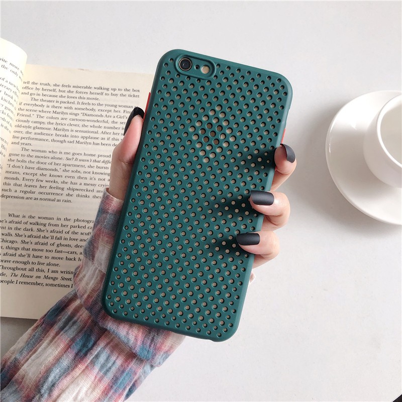Ốp lưng dẻo tản nhiệt cho iPhone 6/6s, 6/6s Plus, 7/8, 7/8 Plus