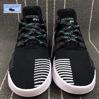 (full box) Giày thể thao ADIDAS EQT BASK ADV đen vạch trắng