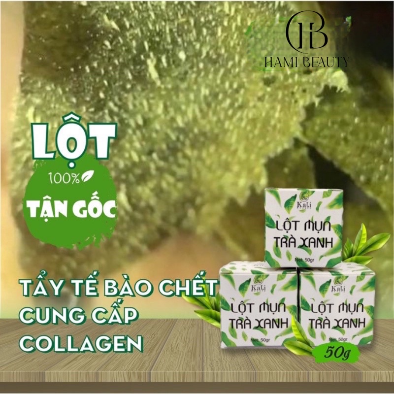 Lột mụn trà xanh từ lá trà xanh, sạch mụn, sạch bã nhờn, an toàn hiệu quả[ Thuỷ Mộc Beauty ]