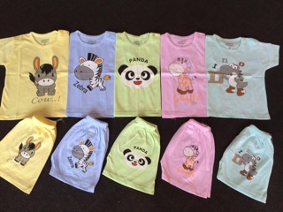 Set 5 bộ ba lỗ cho bé