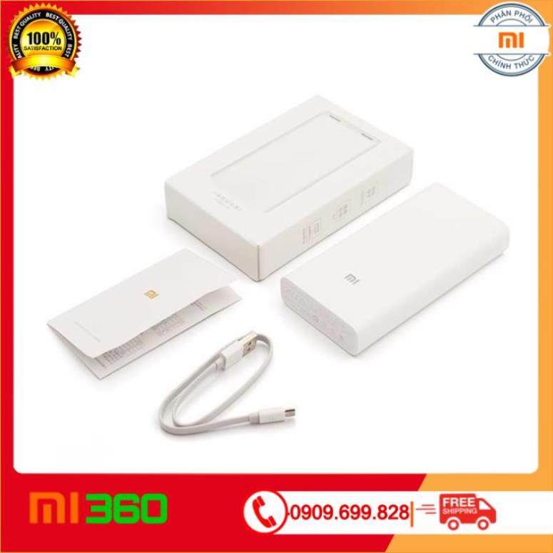 [ Hàng Cao Cấp ] Pin Sạc Dự Phòng Xiaomi 20000mAh Gen 2C