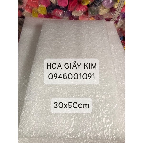 Tấm mút xốp dẻo cắm hoa (kích thước lớn 50*60cm)