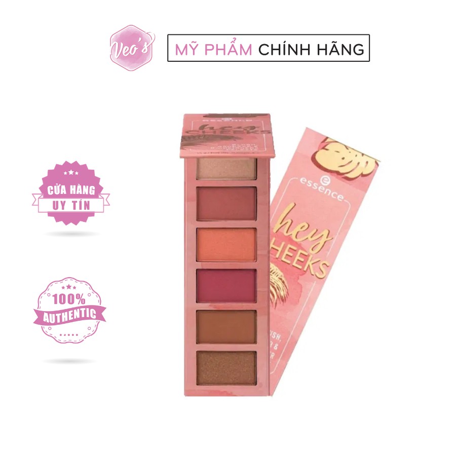 Bảng phấn má + Highlight Bronzer Essence Hey cheeks blush