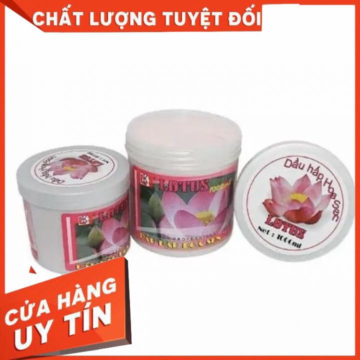 [chính hãng]hấp dầu dầu xả tóc  hoa sen 1000ml  dành cho salon và ở nhà xả mềm mại bóng mượt