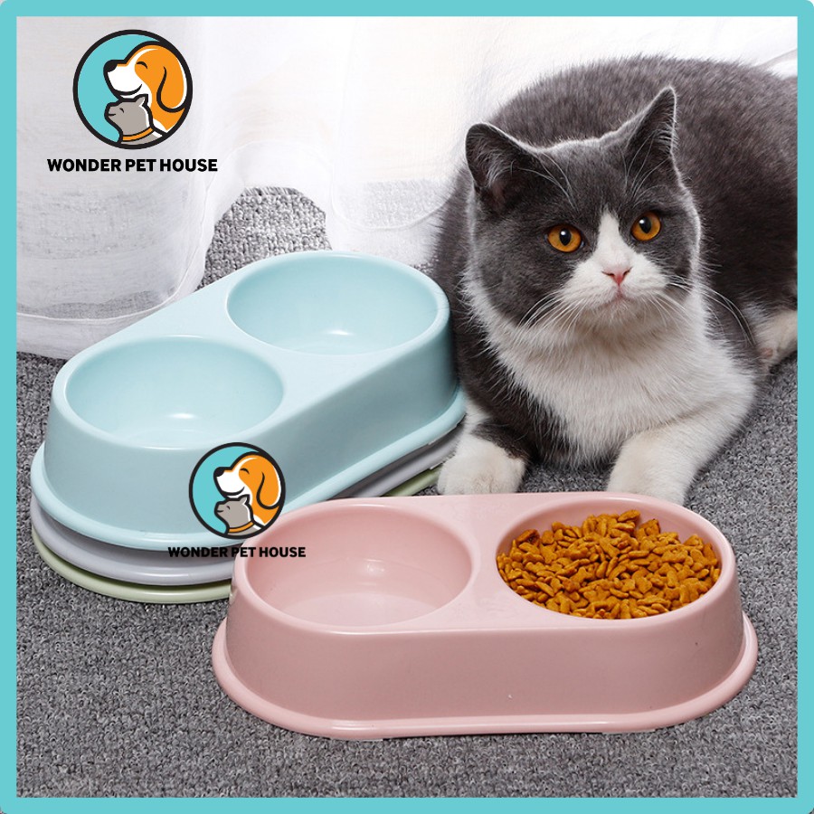 Tô, bát ăn đôi cho thú cưng loại tốt size lớn