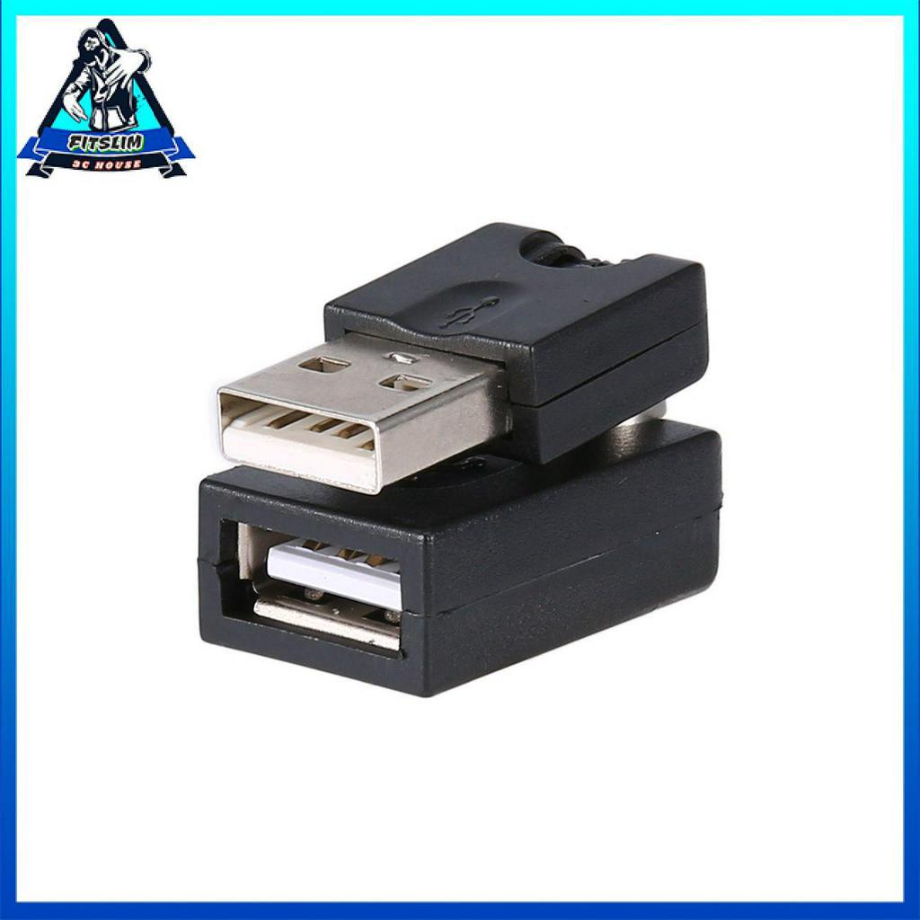 Usb chuyển đổi đầu cắm sang đầu nhận xoay 360 độ
