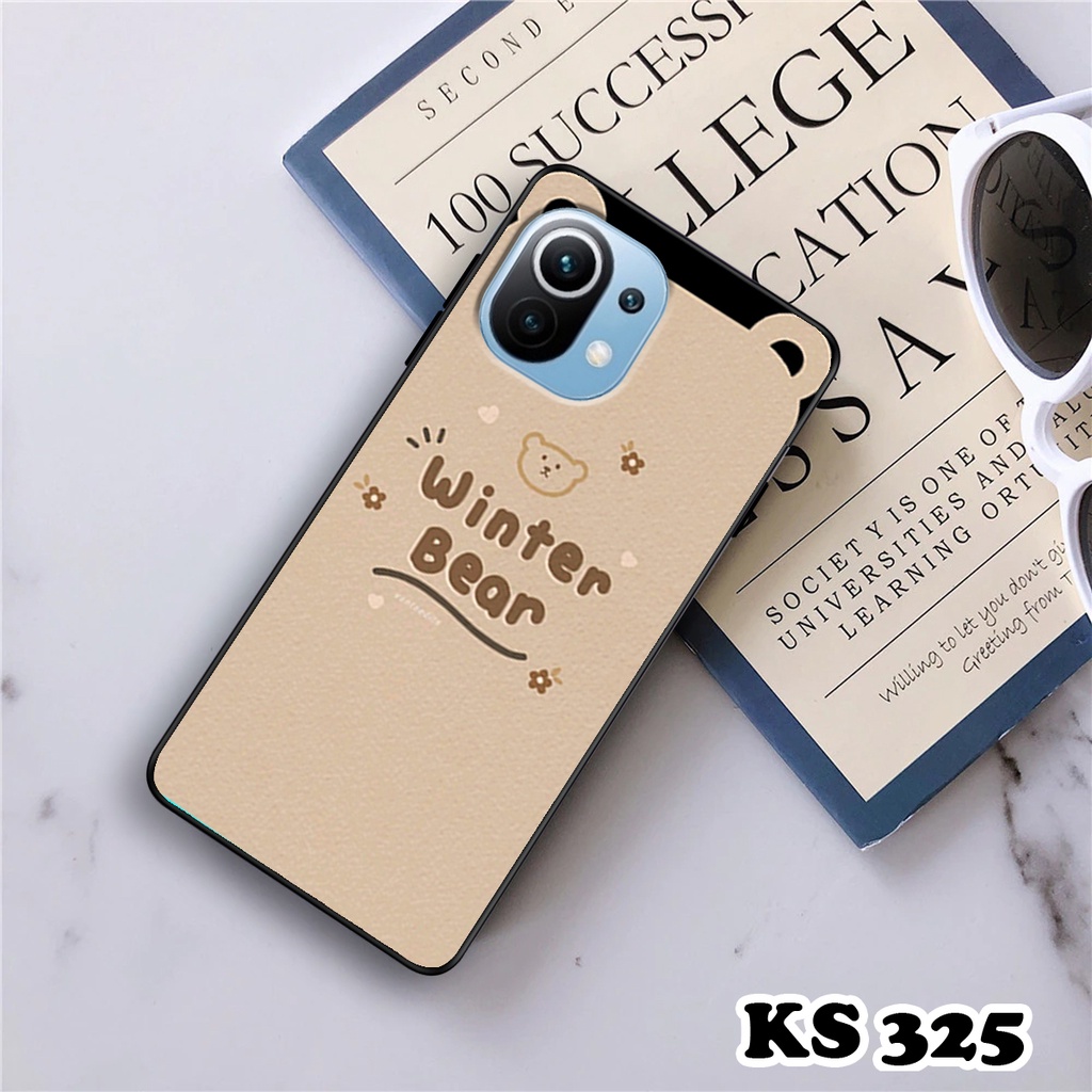 Ốp lưng Xiaomi Mi 11 Lite - Mi 11 Lite 5G - Mi 11 Lite 5G NE - Ốp in hình tai thỏ siêu dễ thương