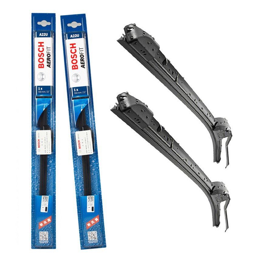 Gạt Mưa Ô Tô BOSCH,Gạt Mua Silicon MềmSiêu Sạch BOSCH AEROFIT Chính Hãng