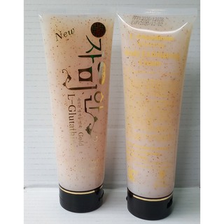 Tẩy tế bào chết Body Gel Gold Whitening 350ml tẩy kỳ làm da trắng mịn, mờ vết thâm