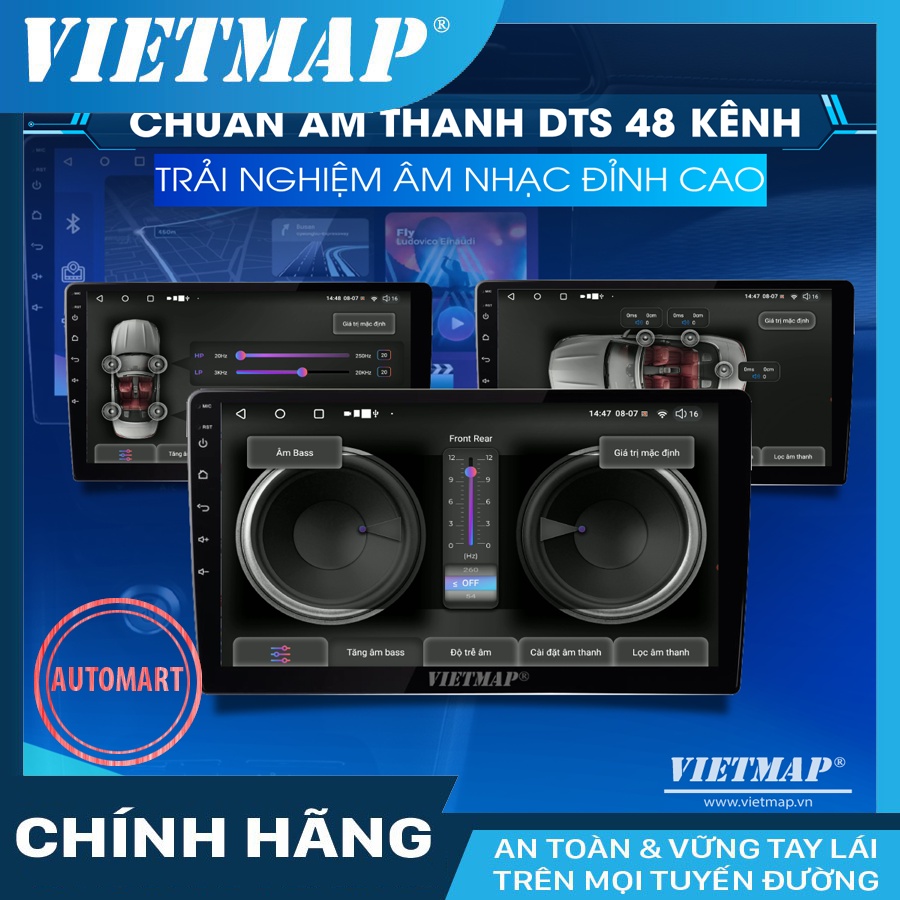 Màn hình Android VIETMAP DQ8 PRO