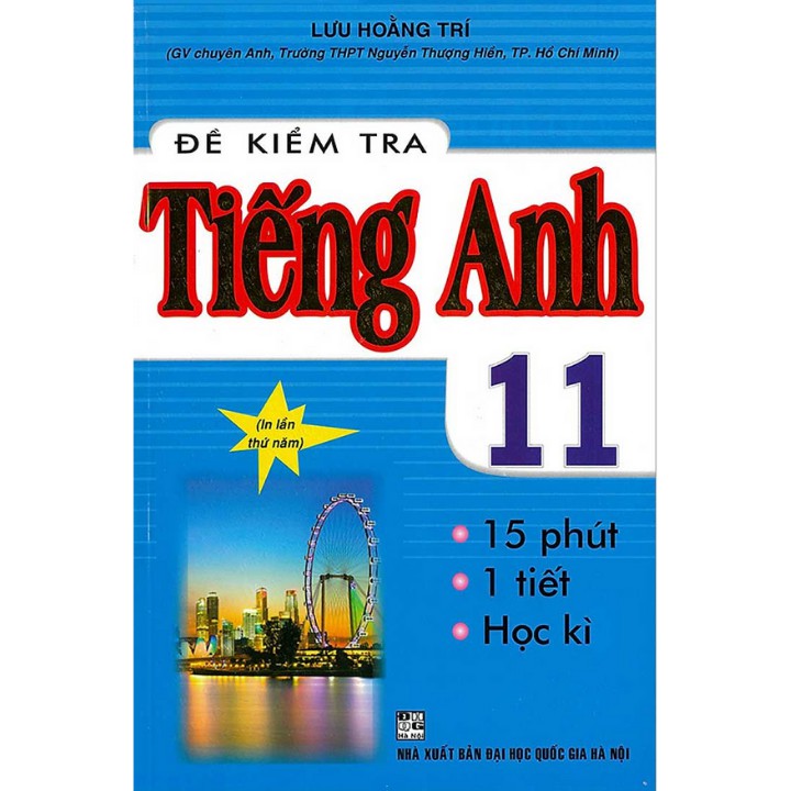 Sách - Đề kiểm tra Tiếng Anh 11