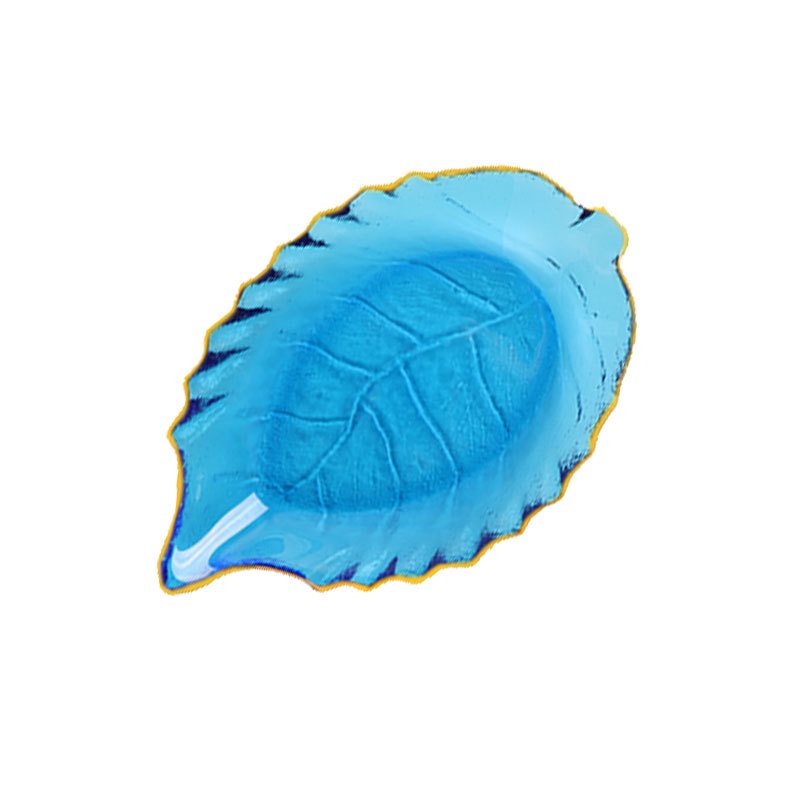 Đĩa Thủy Tinh Hình Chiếc Lá Phong Cách Nhật Bản Đơn Giản Sáng Tạo