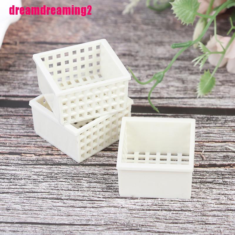 Bộ 3 Giỏ Đựng Đồ Trang Trí Nhà Búp Bê Xinh Xắn