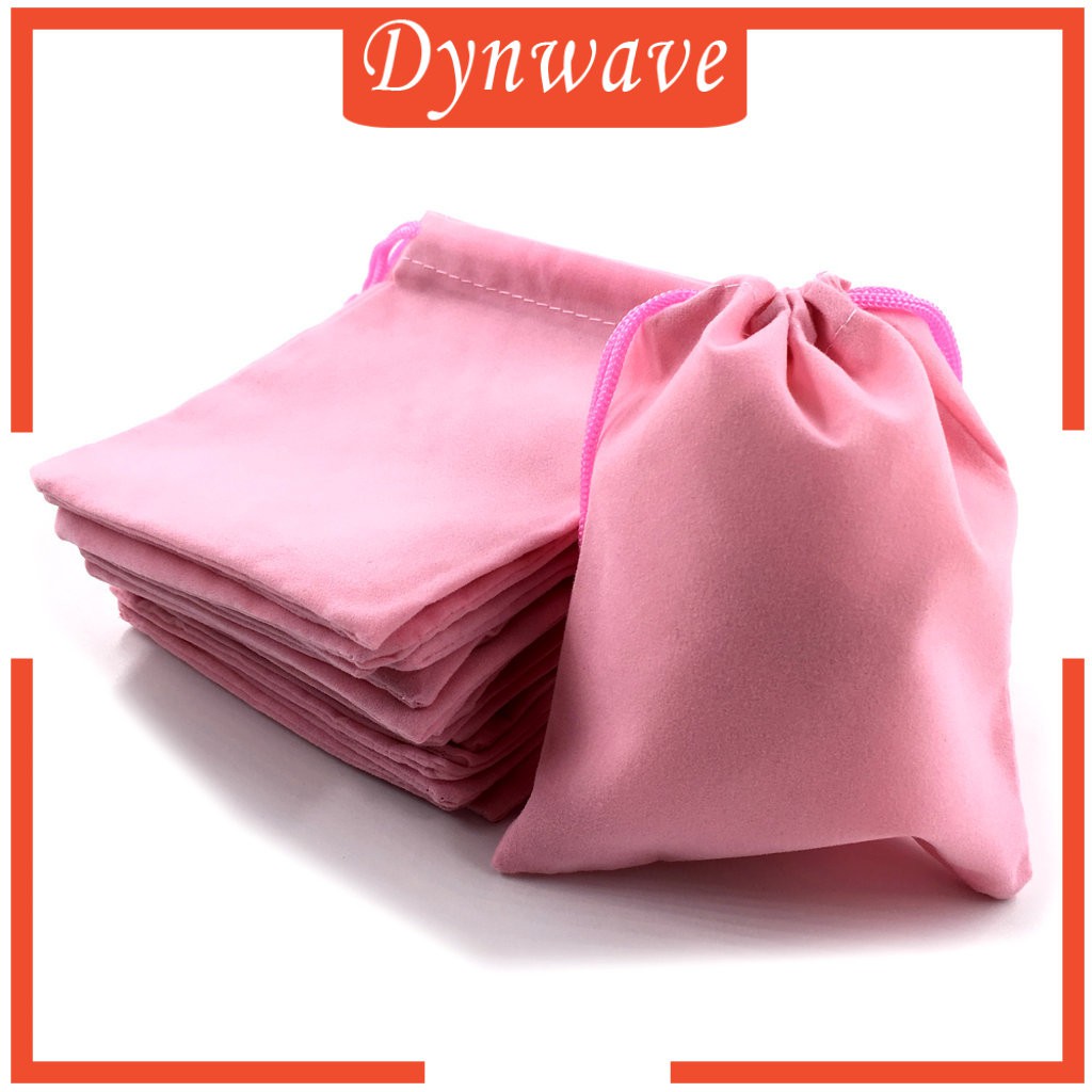 Set 50 Túi Nhung Dây Rút Đựng Trang Sức / Quà Cưới Tiện Dụng