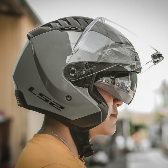 MŨ BẢO HIỂM 3/4 LS2 OF600 COPTER  - Biker Sài Gòn