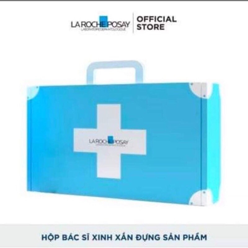 [ Có ảnh thật] Hộp cứng đựng mỹ phẩm Laroche posay ( la roche posay)