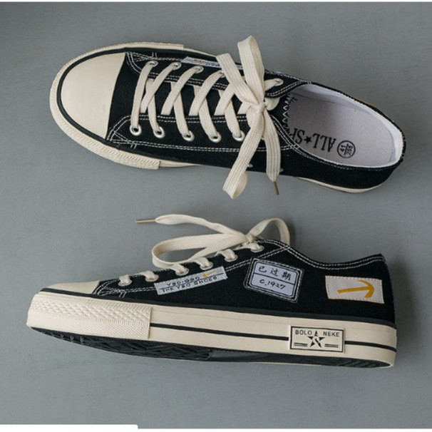 [Mã FAGREEN245 giảm tới 30K đơn 99K] Giày sneaker nam trẻ trung hàn quốc gắn hình độc BH3 | BigBuy360 - bigbuy360.vn