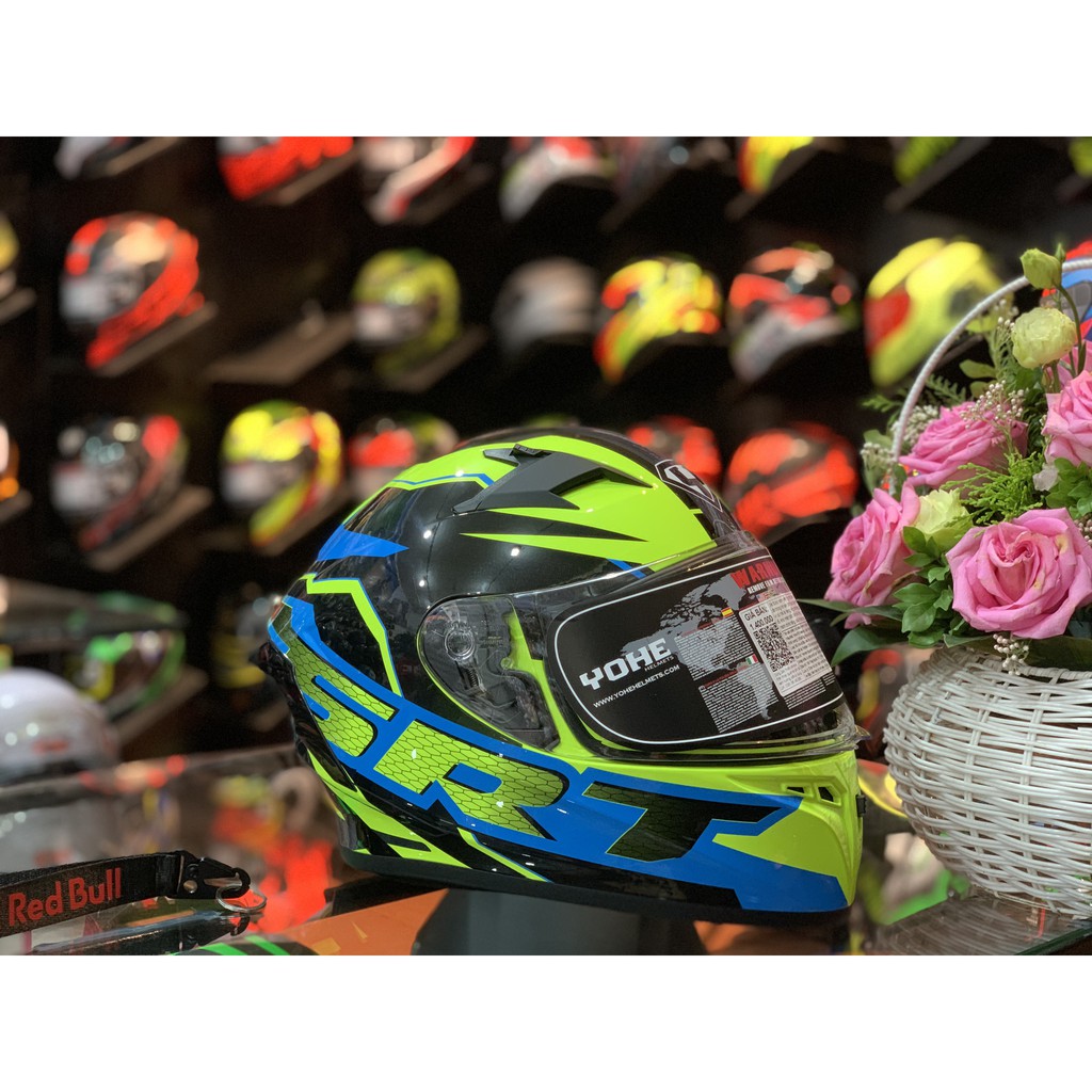 Mũ Fullface Yohe 978 Plus (Tặng khăn Trùm đầu Ninja xin xò)