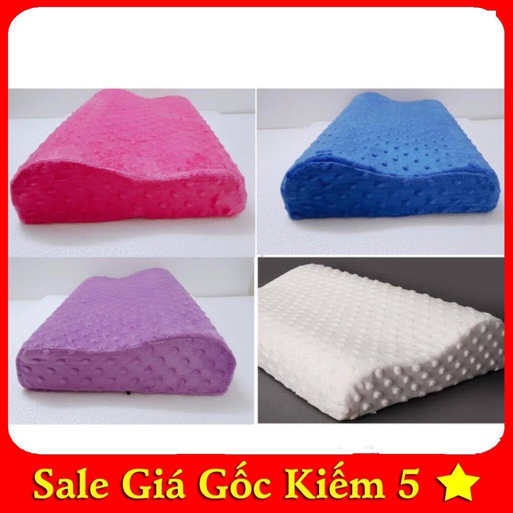 [SALE GỐC] GỐI CAO SU NON NGƯỜI LỚN TRỊ LIỆU CHỐNG NGÁY NGỦ ĐAU VAI GÁY