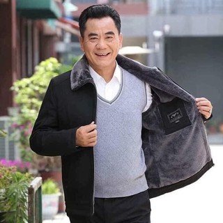 [HÀNG ORDER] ÁO KHOÁC TRUNG NIÊN LÓT LÔNG