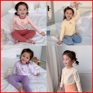 Bộ Đồ Ngủ Pijama Dài Tay Đáng Yêu Cho Bé Gái