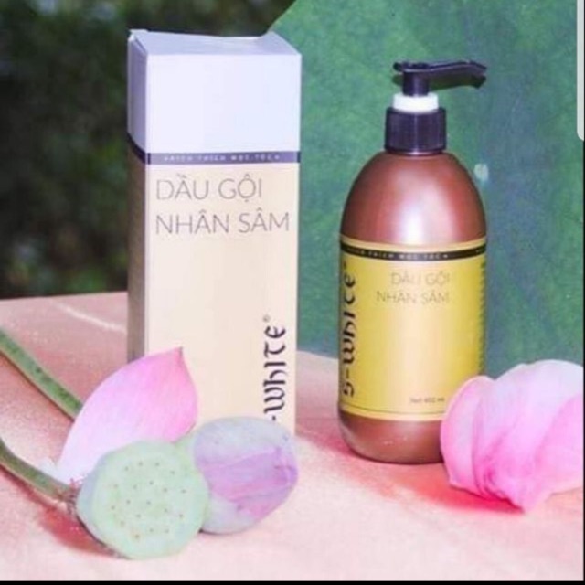Gội tóc nhỏ 500g nhân sâm đào swhite